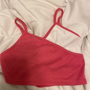 Pink and white Shein shirt size 8-9